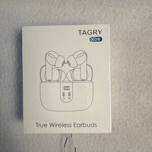 TAGRY X08 Bluetooth Headphones True Wireless Earbuds-PINK‎ 39.99 Retail
